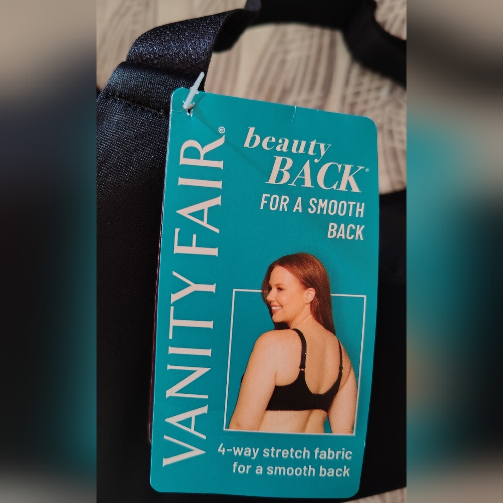 Vanity Fair Wire-Free Full Figure Bra - Purple